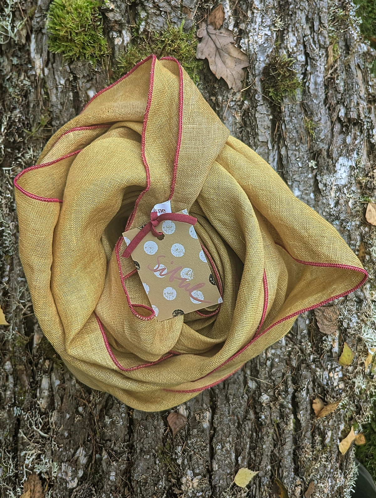 Linen Scarf onian skin light
