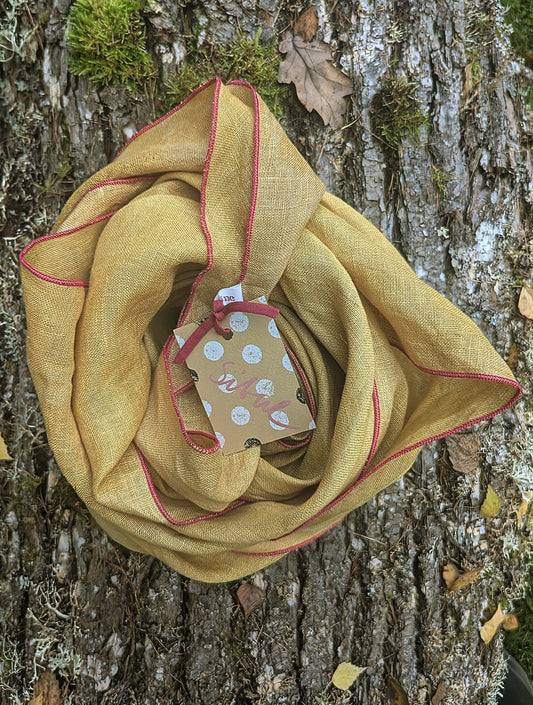 Linen Scarf onian skin light
