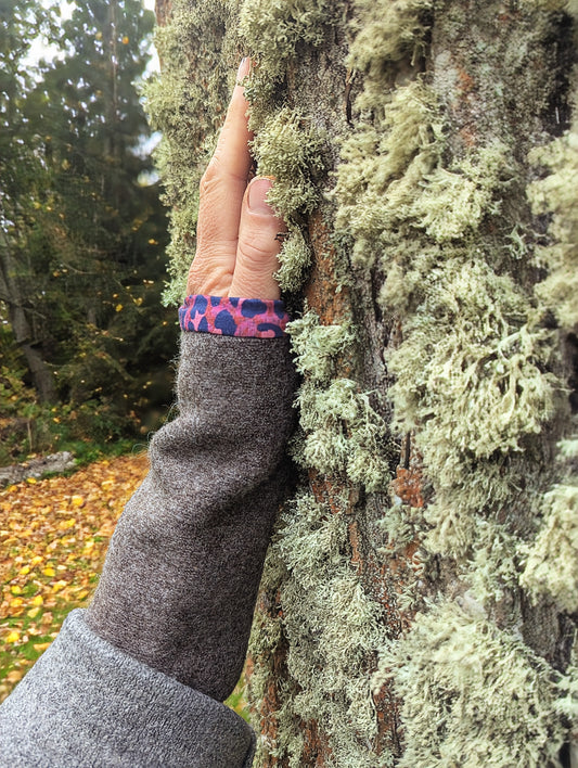 Wool wrist warmers